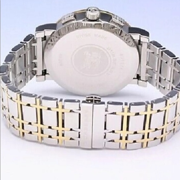 Men’s Burberry Watch BU1374 Gold Silver main image 5